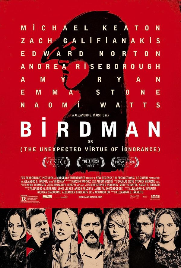 Reviewing Birdman or (The Unexpected Virtue of Ignorance) (2014)
